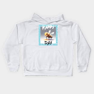 Happy Birthday (bee) Kids Hoodie